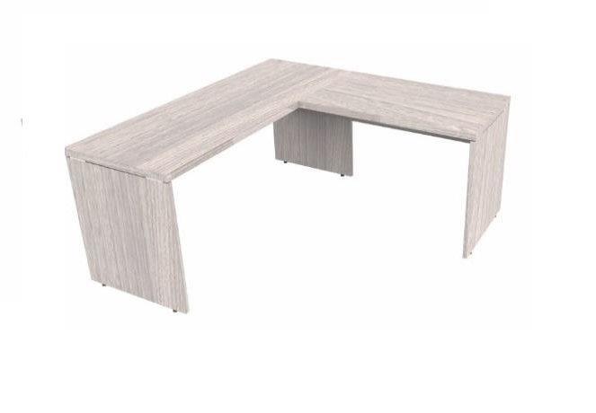 Conjunto De Mesa Em L 1,50 X 1,50 - Conjunto Marzo Vitorino - Linha Prima Impact 40